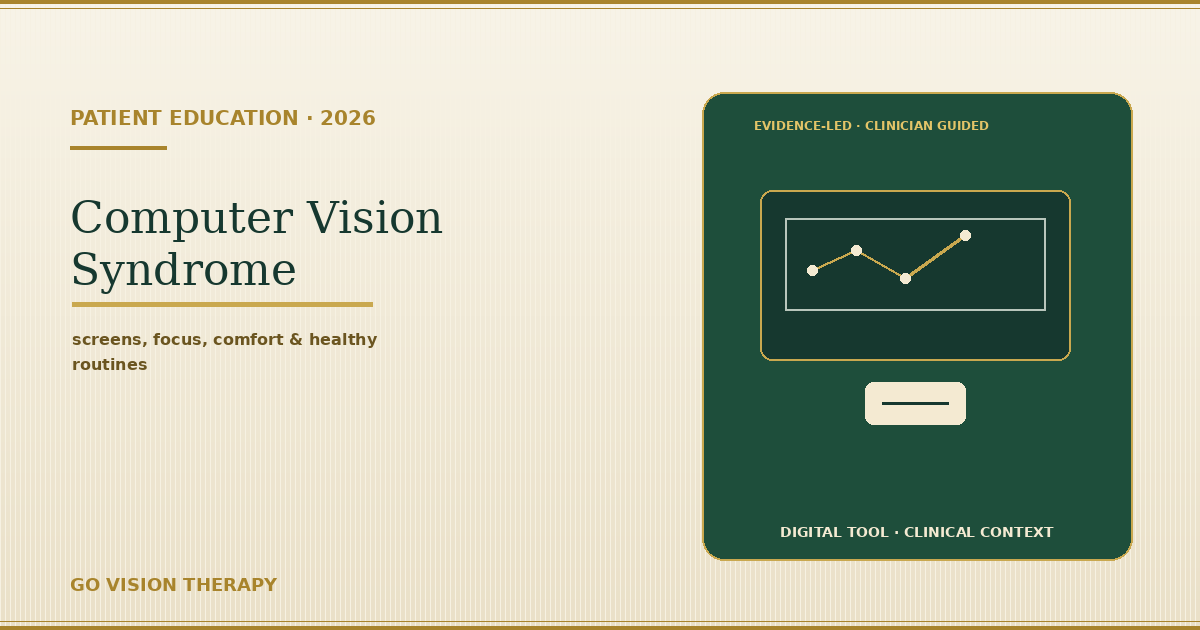 Computer Vision Syndrome & Digital Eye Strain: Prevention and Treatment (2026)